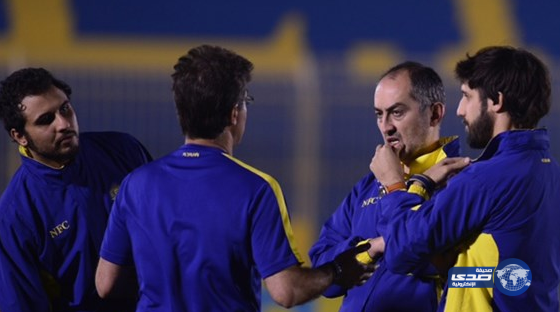 النصر يغلق تدريباته استعداداً للتعاون