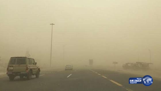 سقوط أعمدة وأشجار بجدة بسبب الغبار والمدني يحذر‎