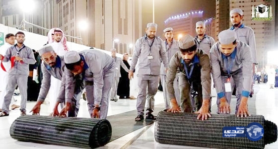 «شؤون الحرمين» تستعد بخطة احترازية لموسم الأمطار