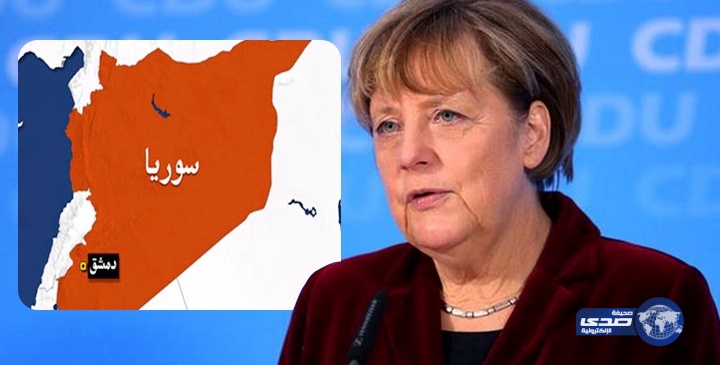 ميركل : يجب بدء الحل السياسي في سوريا