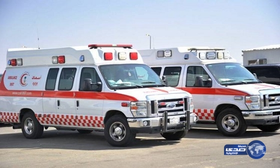 مصرع امرأة وإصابة رجل جراء حادث مروري بالخفجي