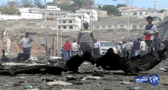 إصابة شخصين في هجوم انتحاري بعدن