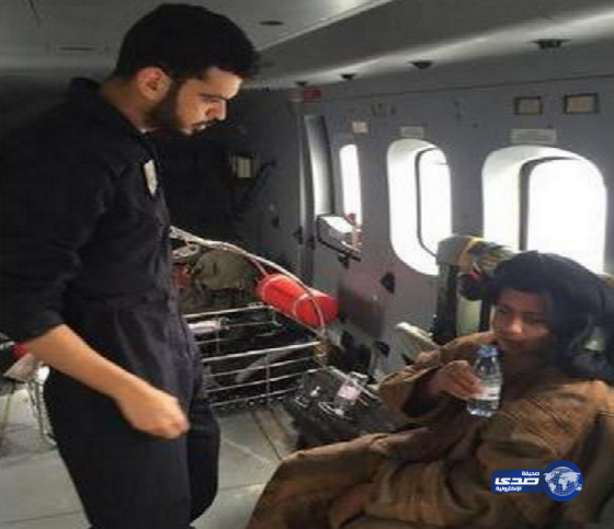 طيران الأمن ينقذ محتجزي السيول في وادي الخرمة