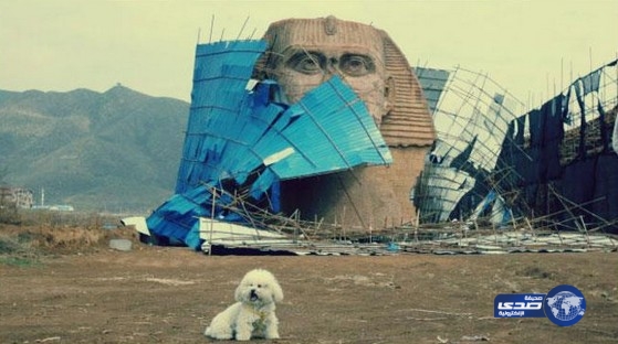 الصين تهدم النسخة المقلدة من «أبوالهول».. بعد شكوى من القاهرة