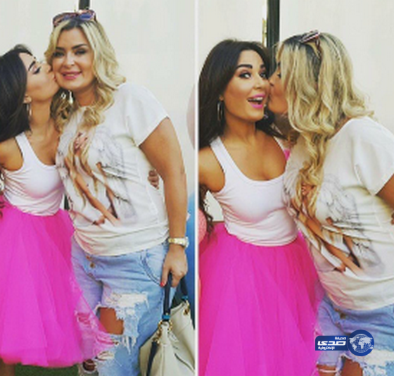 سيرين عبد النور وأختها..