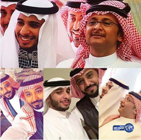 عبد المجيد عبدالله في حفل زفاف ابنه..