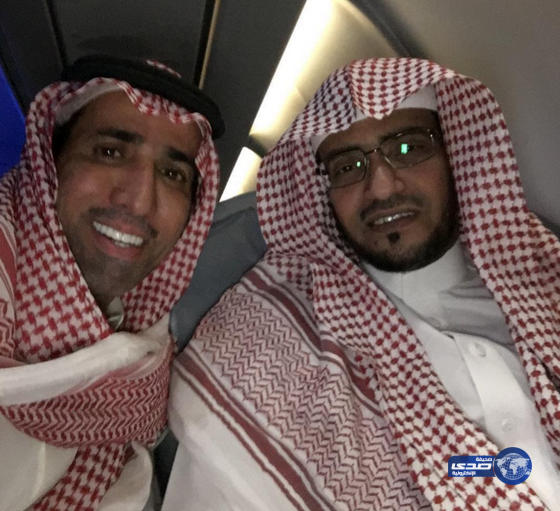 سيلفي فايز المالكي مع الشيخ صالح المغامسي..