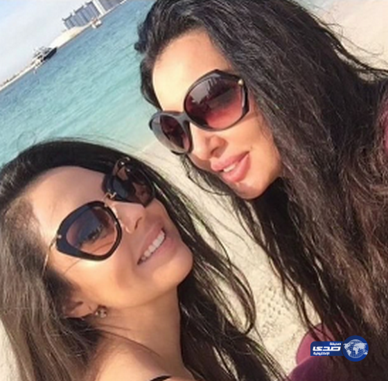 ميساء مغربي وأختها..