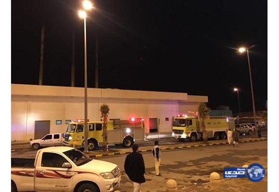 “مدني طريف” يباشر تسرب غاز بمستشفى طريف العام