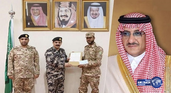 مكافأة جندي لدفاعه عن منشأة إقتصادية بالشرقية