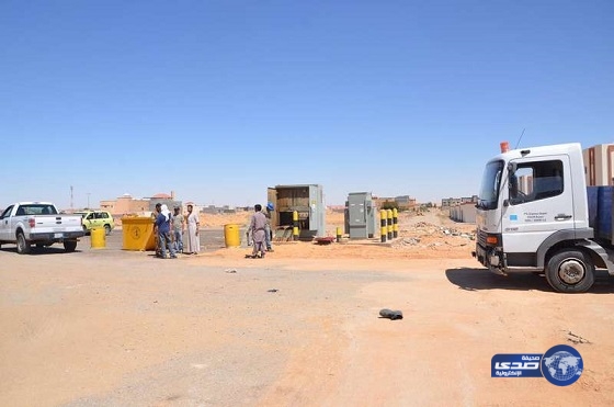 إصابة مقيمين بصعق كهربائي في الجوف