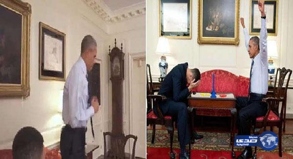 فيديو.. “لعبة” تظهر مهارات أوباما وتجعله يرقص بعد الفوز
