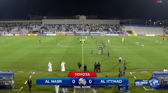 تعادل سلبي بين الاتحاد والنصر الاماراتي
