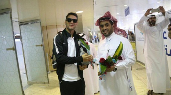 وصول بعثة الجزيرة الإماراتي الى الرياض لملاقاة الهلال