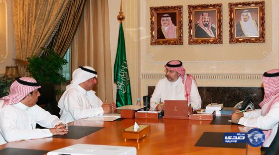 الرئيس العام يستقبل رئيس نادي الشباب