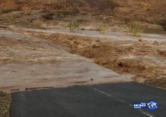 جريان وادي هرجاب يتسبب بعزل عدد من القرى