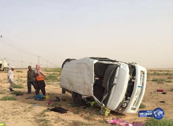 وفاة وإصابة 8 أشخاص جراء حادث مروري بمحافظة “مرات”