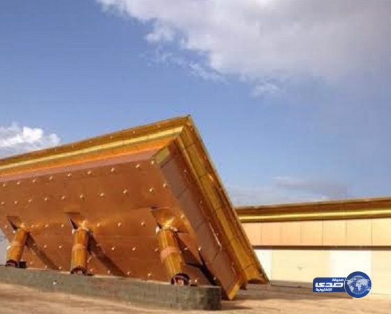 سقوط “محطة الوغلة” جنوب تثليث بسبب الأمطار والرياح