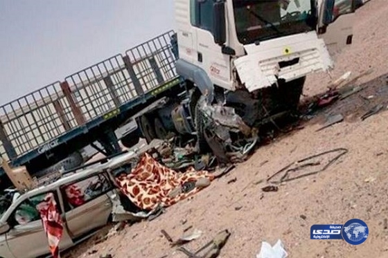 وفاة إماراتي وزوجته بحادث “مروع” على طريق الرياض السريع