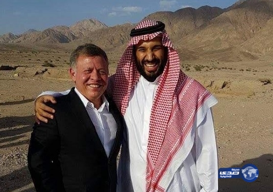 صورة الأمير محمد بن سلمان وملك الأردن تجتاح “تويتر”