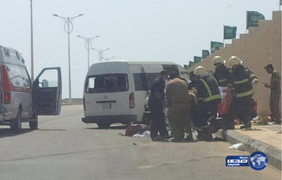 نجاة 5 طالبات من حادث مروري بجازان