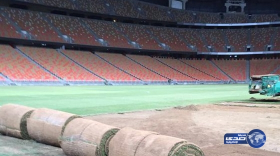 القوبع .. تغيير 50% من أرضية ملعب الجوهرة