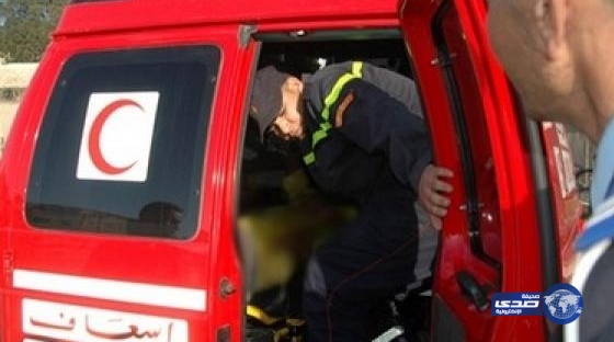 إصابة 11 لاعبا من فريق مغربي إثر انقلاب حافلتهم