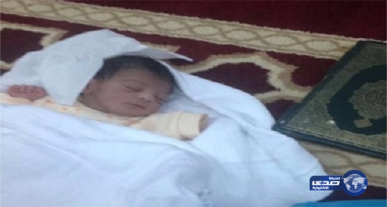 مواطن يعثر على طفل حديث الولادة داخل “مسجد” في الليث