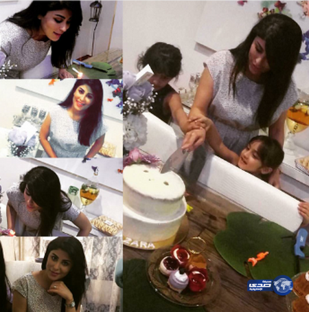 زارا البلوشي تحتفل بعيد ميلادها..