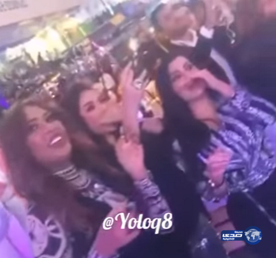 بالفيديو:لجين عمران ووعد (يزغرطون) في حفل زفاف صديقتهم الفنانة بلقيس