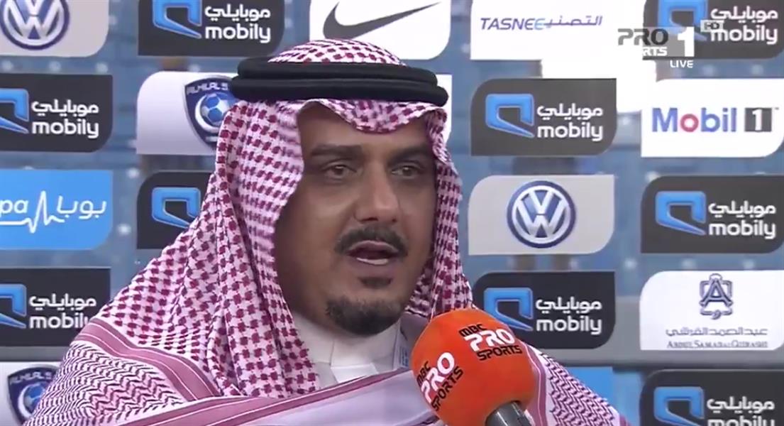 رفض استقالة نواف بن سعد