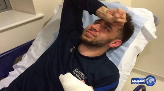 لاعب يفقد أصبعه بسبب خاتم الزواج !