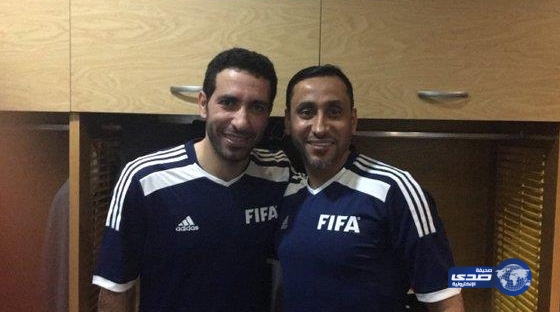 الجابر .. سعيد باختياري مع أبو تريكة ضمن أساطير كرة القدم