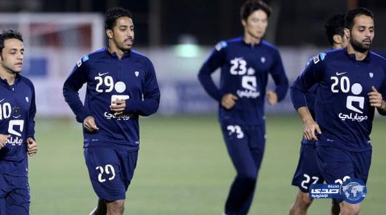 الهلال يستأنف التدريبات استعدادا لهجر
