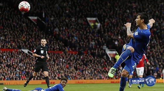 ليستر يخطف التعادل مع مانشستر يونايتد ويقترب خطوة من اللقب