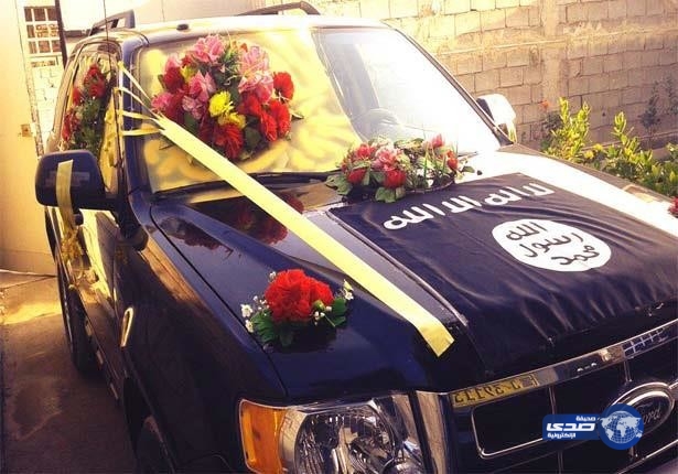 بالصور.. سيارات زفاف “داعش” تغزو الإنترنت