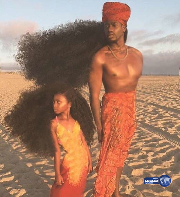 بالصور.. أب وابنته يثيران ضجة بسبب &#8220;تسريحة الشعر&#8221;!