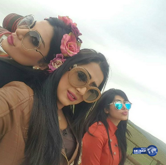 سيلفي شيماء وشيلاء سبت مع أمل العوضي ..
