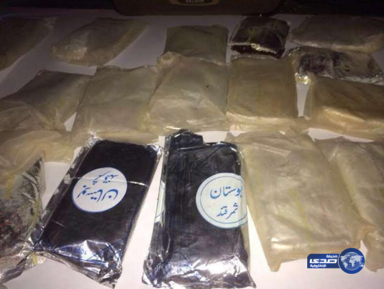 ضبط مواطن حاول تهريب 42 بلاطة حشيش