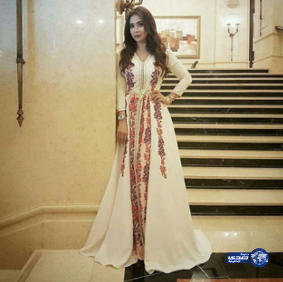 لجين عمران بالقفطان المغربي..