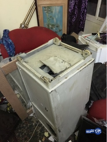 بالصور: ضبط شخص قام بسرقة خزنه‎