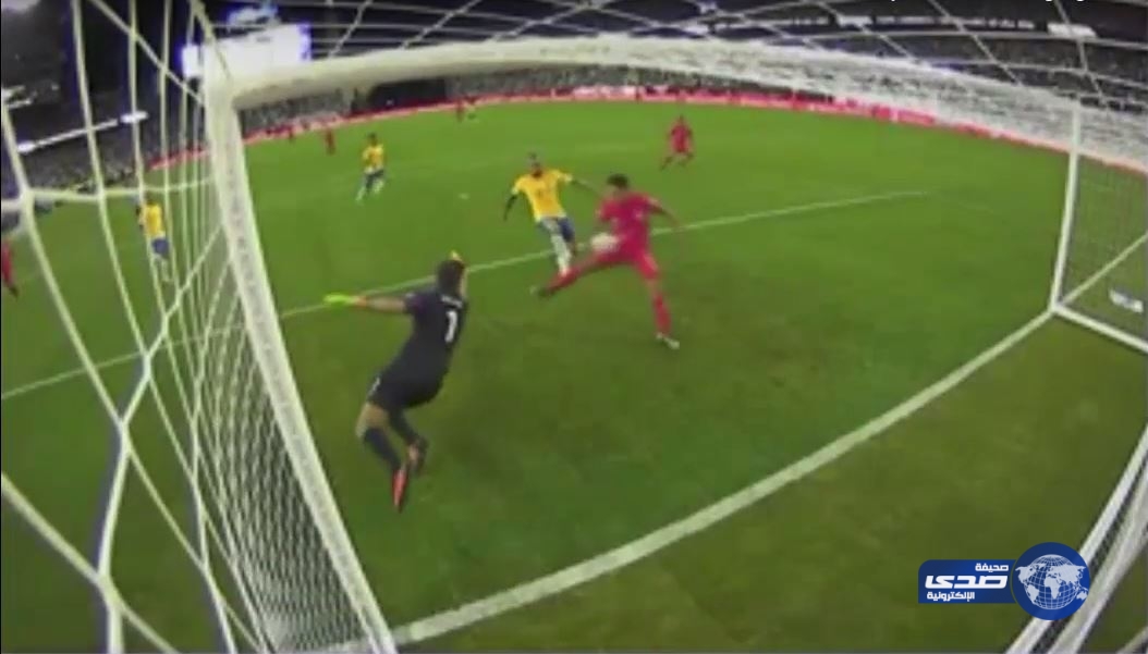 فيديو: هدف غير شرعي يقصي نجوم السامبا من الكوبا أميريكا