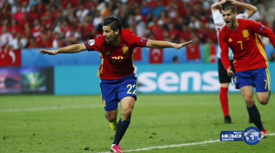 أسبانيا تكتسح تركيا بثلاثية في اليورو