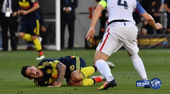 رودريجيز يغيب عن مواجهة باراجواي بسبب الإصابه