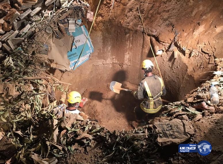 استخراج جثة عامل من حفرة صرف صحي بنجران