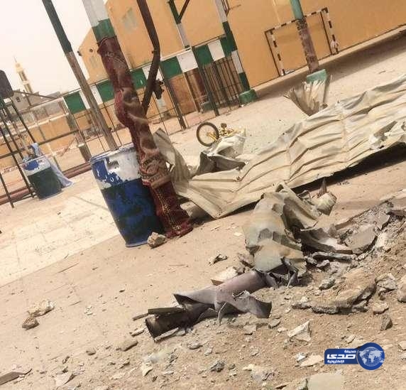 سقوط مقذوفات حوثية على صامطة يسبب ضرر بعدد من المباني