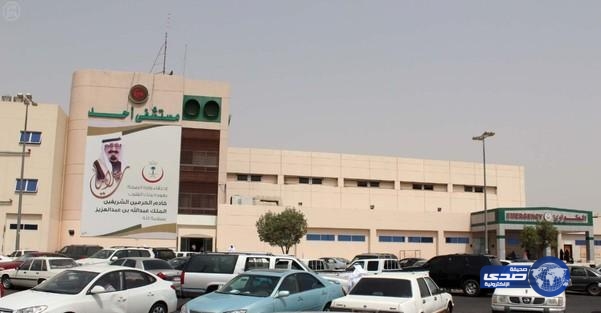 النظام الآلي يخمد حريق مستودع بمستشفى أحد بالمدينة