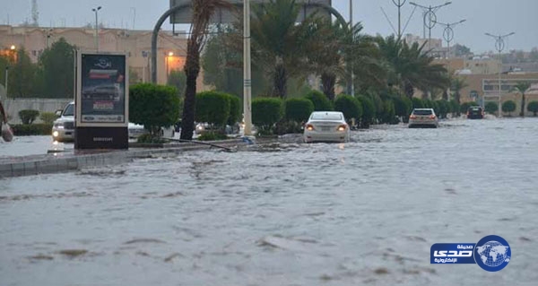 بالصور .. شوارع جازان تغرق في أمطار لم تشهدها من قبل