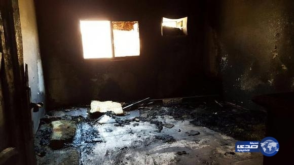 بالصور..وفاة رضيع في احتراق شقة بسبب عبث الأطفال