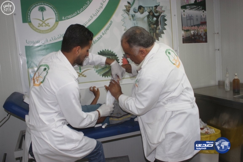 العيادات التخصصية السعودية تستقبل أكثر من 2511 مراجعًا في مخيم الزعتري